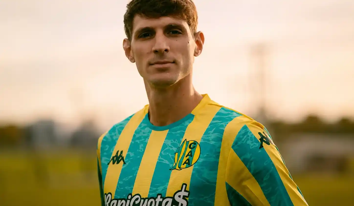 Joaquín Pombo nuevo refuerzo del tiburón. Foto: Prensa Aldosivi
