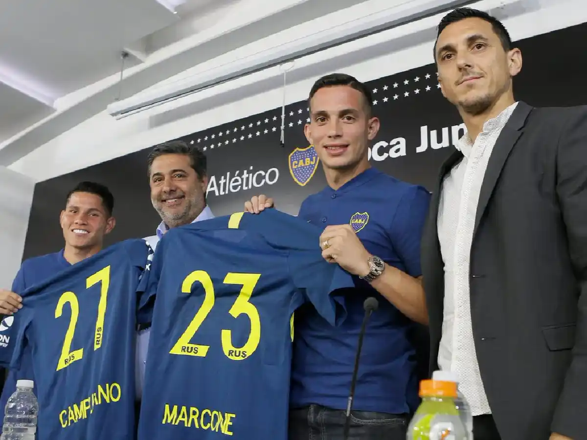 Marcone y Campuzano fueron presentados