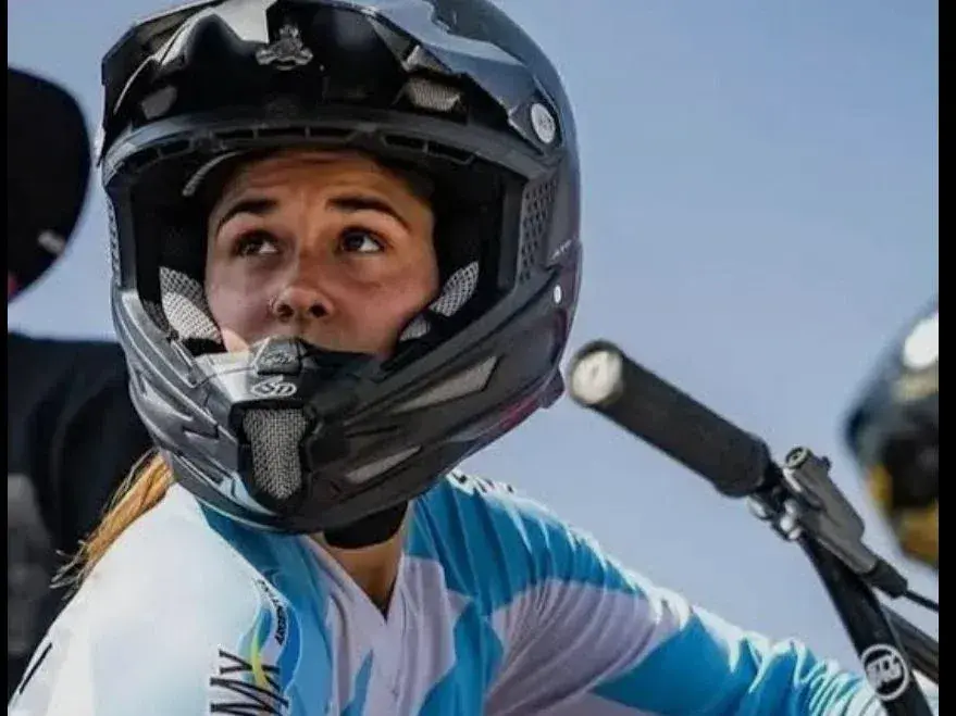 Agostina Cavalli, una de los cuatro deportistas convocados para formar el equipo argentino de BMX  en los Juegos Suramericanos. Foto: federacion_argentina_de_bmx
