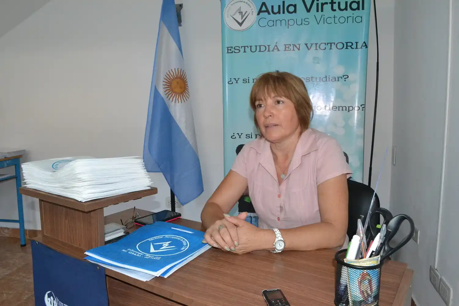 El Aula Virtual, otra opción para continuar los estudios