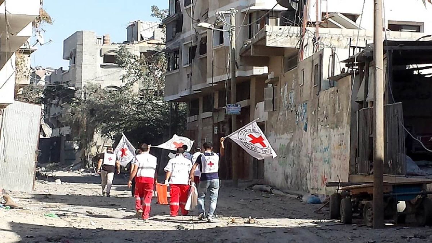 EL LLAMADO DESESPERADO de la Cruz Roja: el mundo no debe tolerar la situación «catastrófica» de Gaza