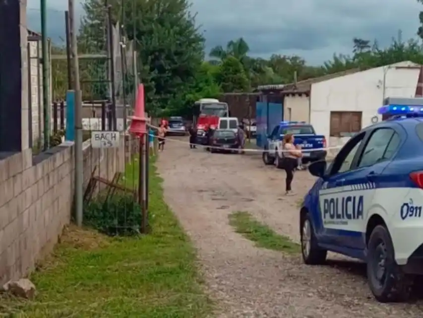 La tragedia ocurrió en un taller mecánico de Villa Carlos Paz. (Foto: gentileza El Diario de Carlos Paz)