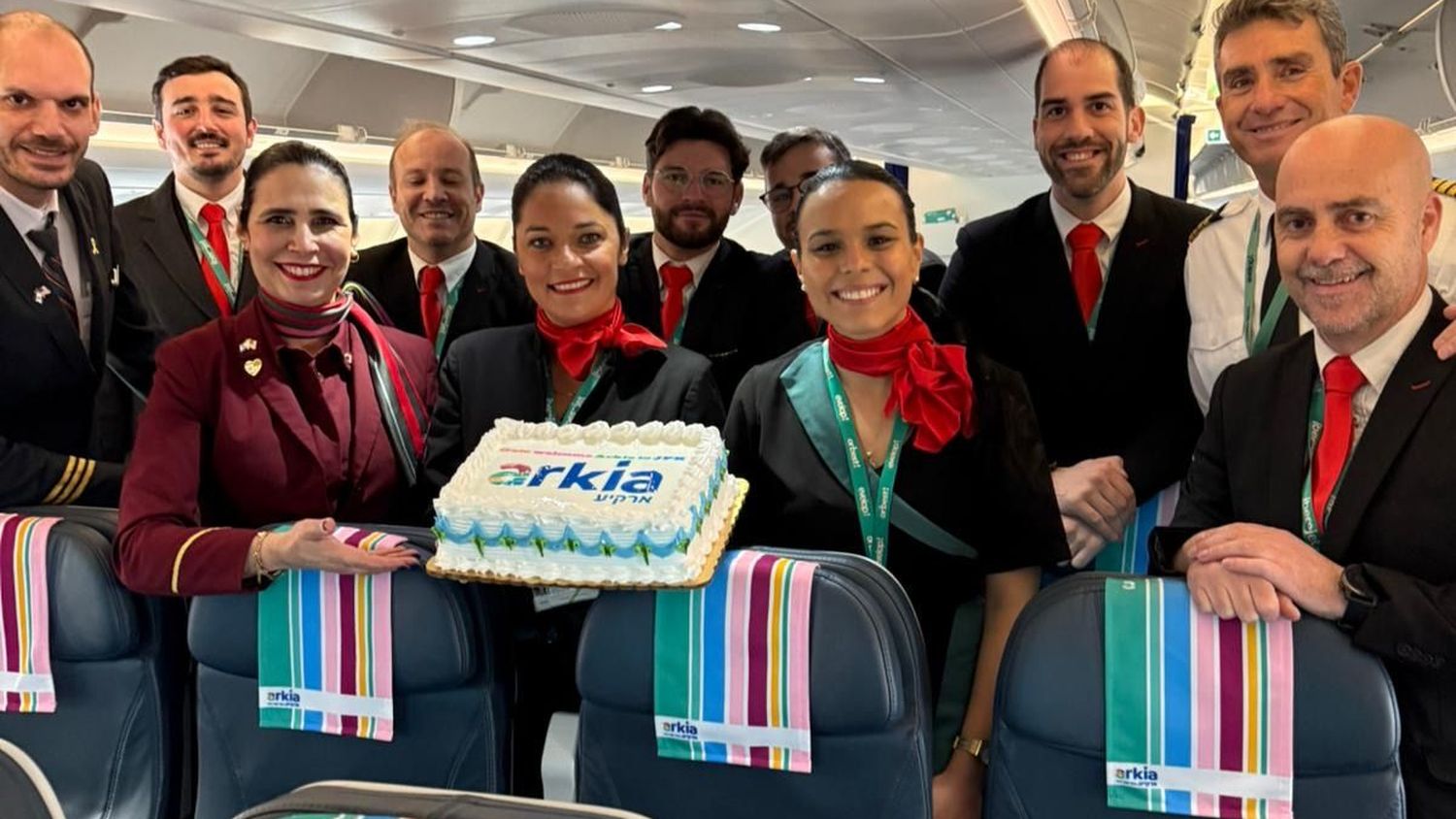 Arkia inició sus vuelos entre Tel Aviv y Nueva York en aviones de Iberojet