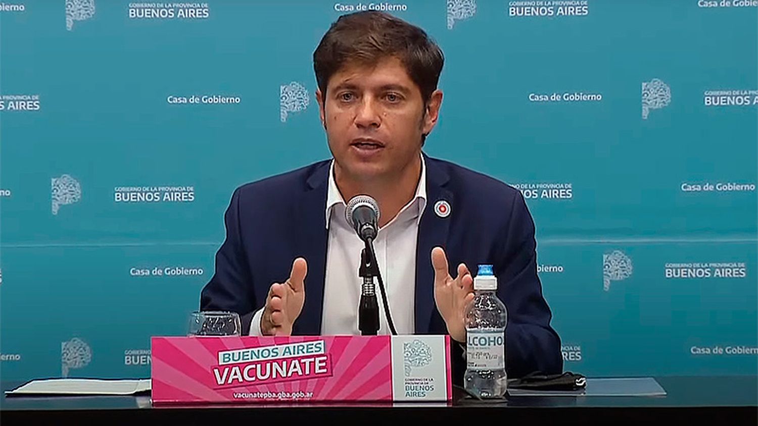 Kicillof anunció el "cierre de comercios en general entre las 20 y las 6"