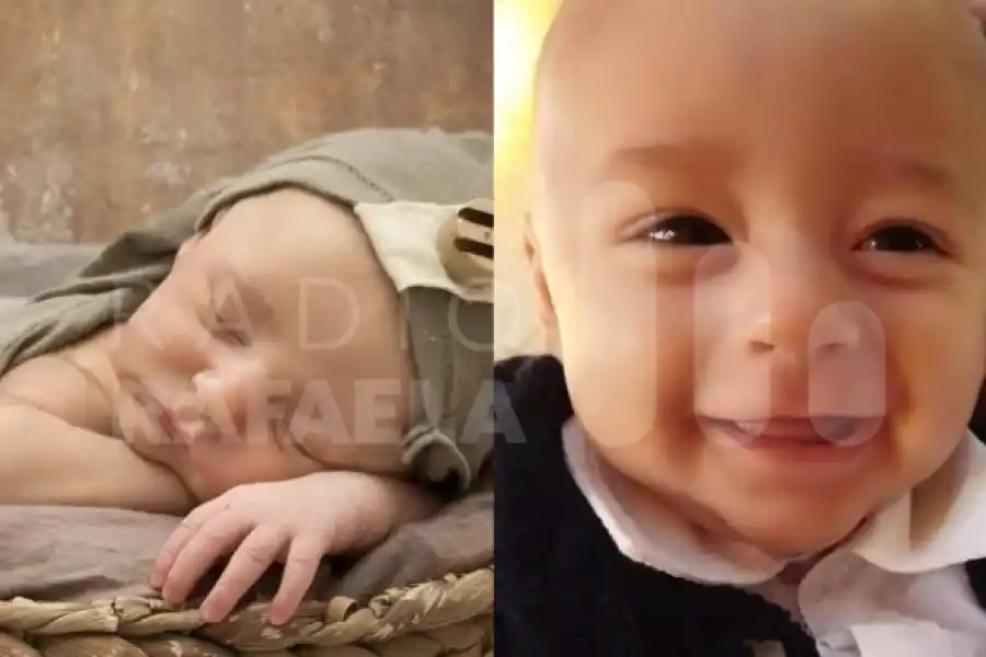 Gran pesar: falleció Lázaro, el bebé de cuatro meses que fue brutalmente golpeado por sus padres