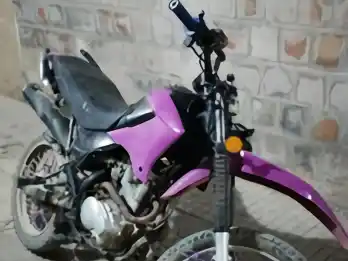 La motocicleta fue secuestrada por la policía.