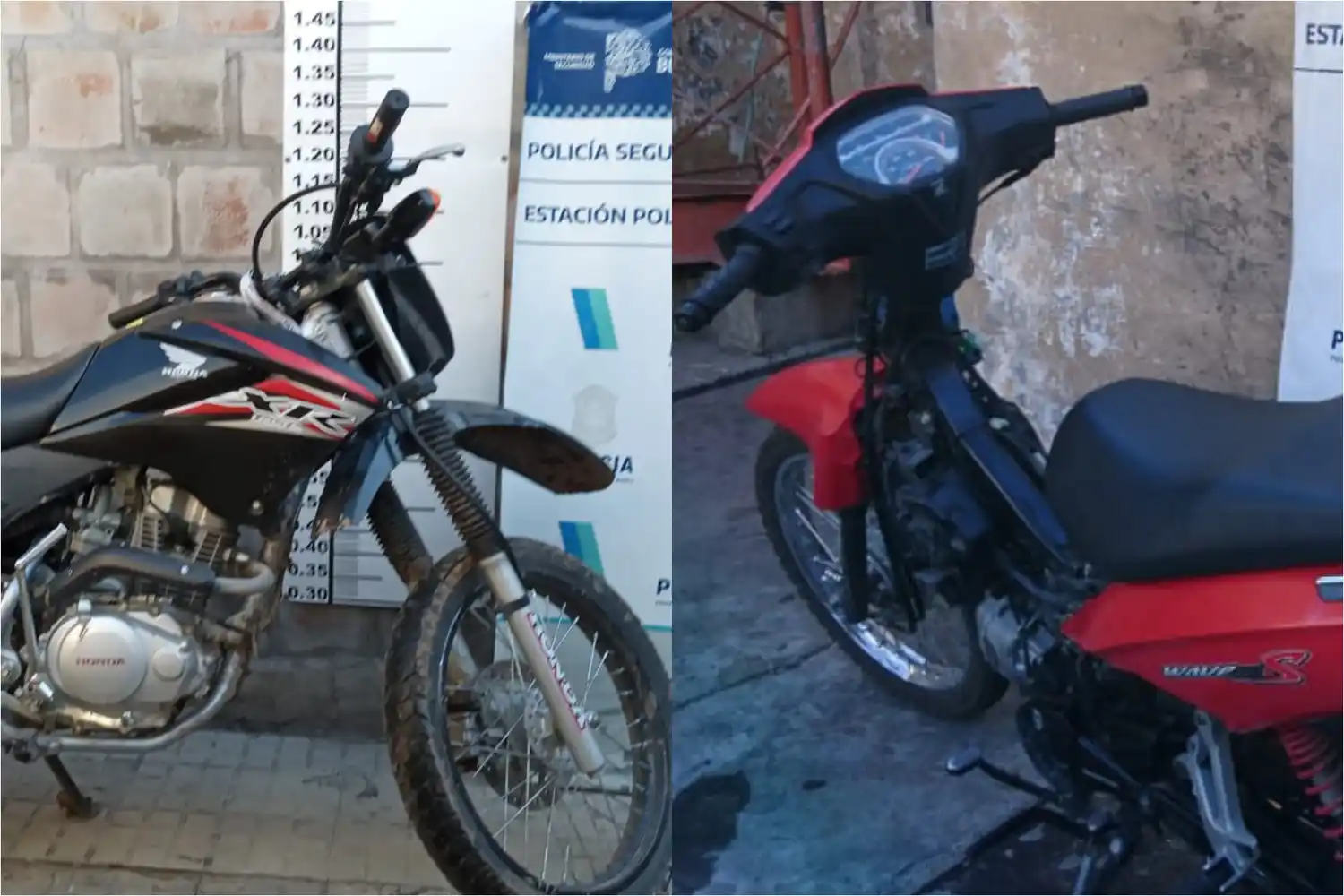 Quiso recuperar una moto robada y le robaron la propia: intervino la policía y recuperó ambas