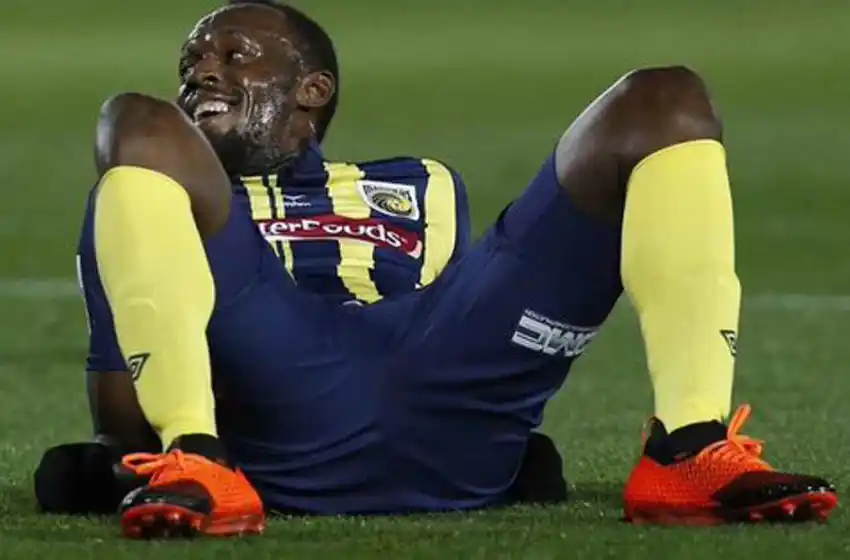 Bolt le puso fin a su escueta carrera como futbolista