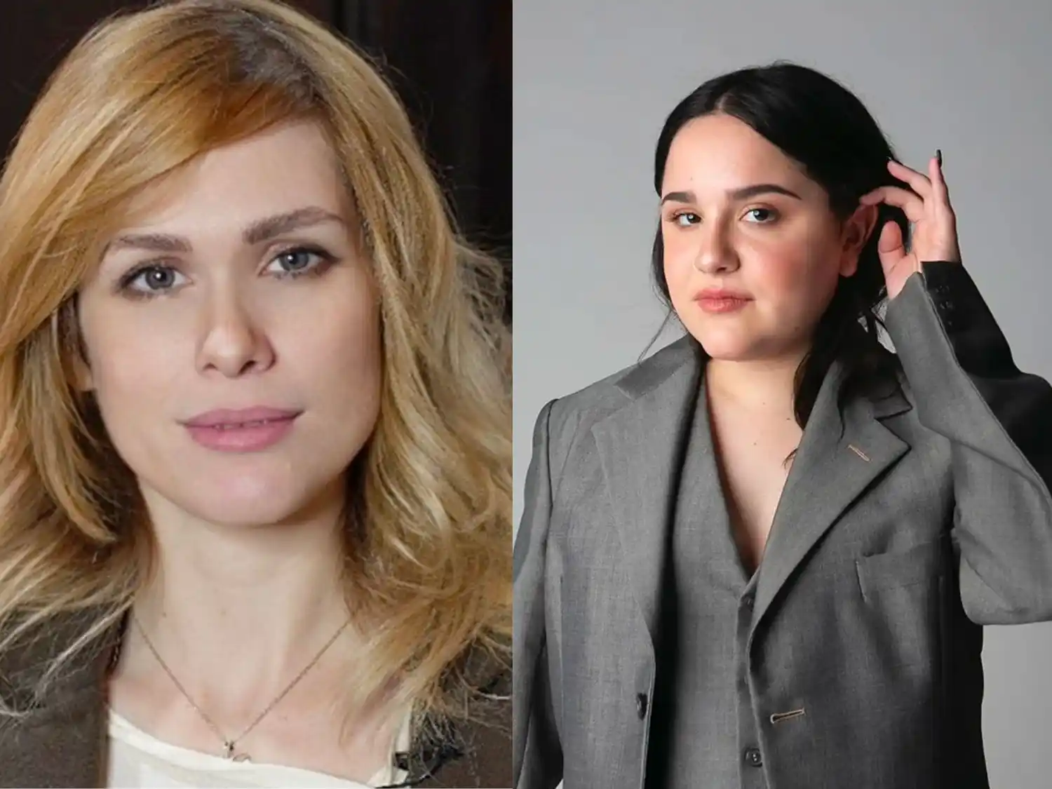 Lilia Lemoine y Ofelia Fernández.