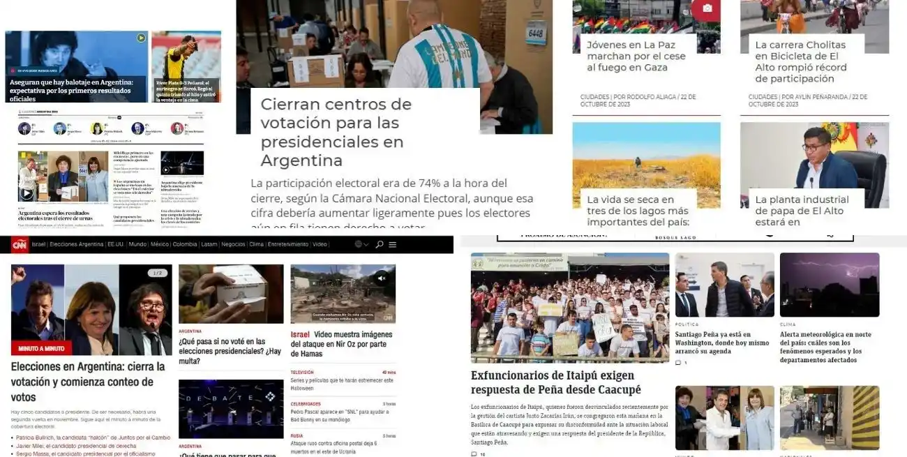 Las elecciones argentinas, bajo la lupa de la prensa mundial.