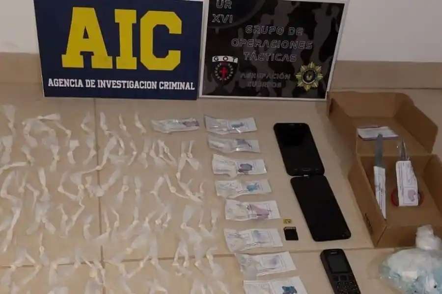 Loes elementos secuestrados en el 