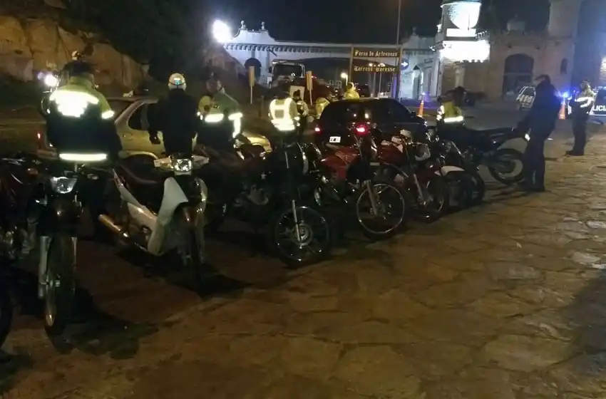 Operativo antidisturbios terminó con 50 motos incautadas en la costa