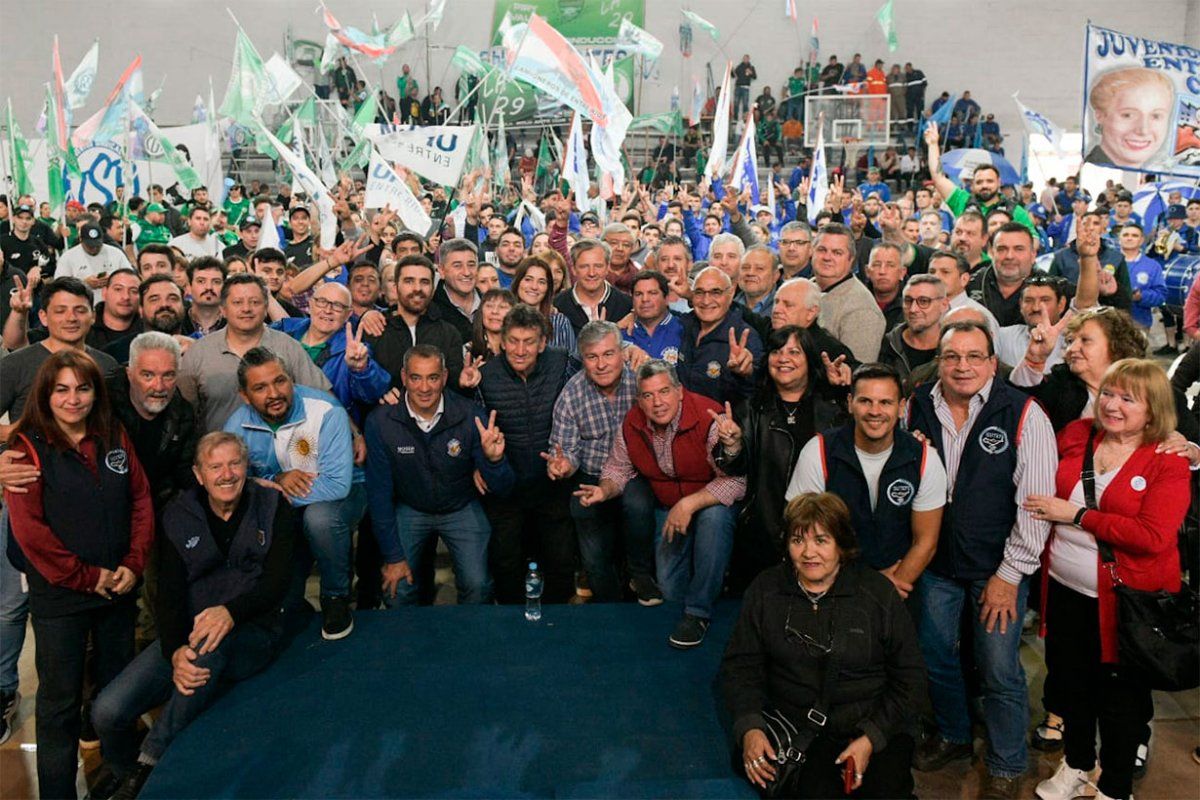 La CGT Gualeguaychú "bendijo" a Adán Bahl como su candidato a gobernador