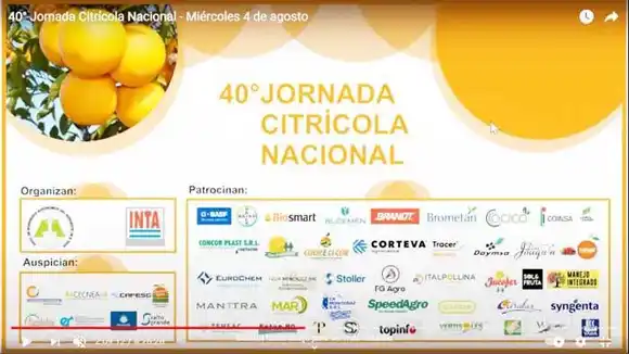 40 jornadas compartiendo conocimientos con el sector citrícola