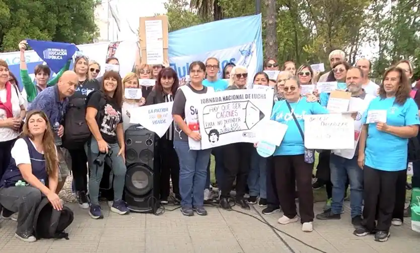 Gremios de Pilar encabezaron una jornada en apoyo a los jubilados