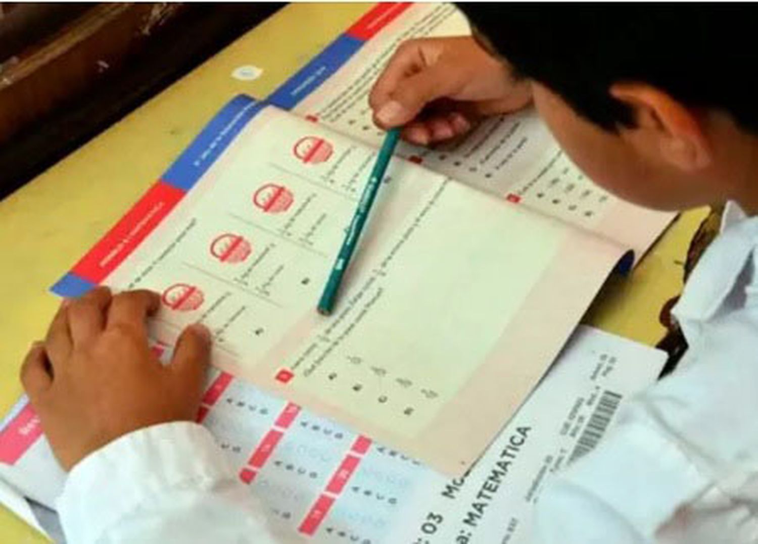 Cuatro escuelas primarias realizaron la prueba Aprender
