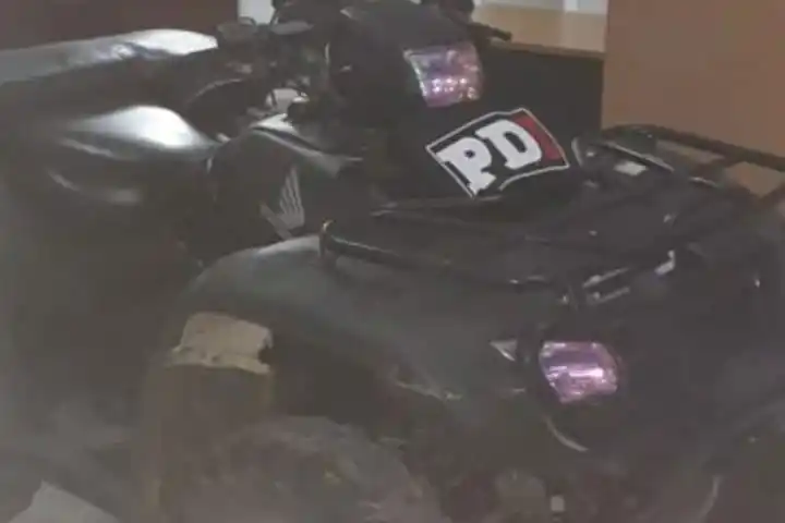 Detuvieron a un abogado por robar un costoso cuatriciclo 4×4