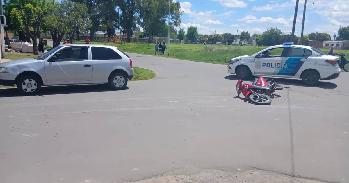 Accidente en Casella y Manuel Iglesias: una mujer y un menor ...