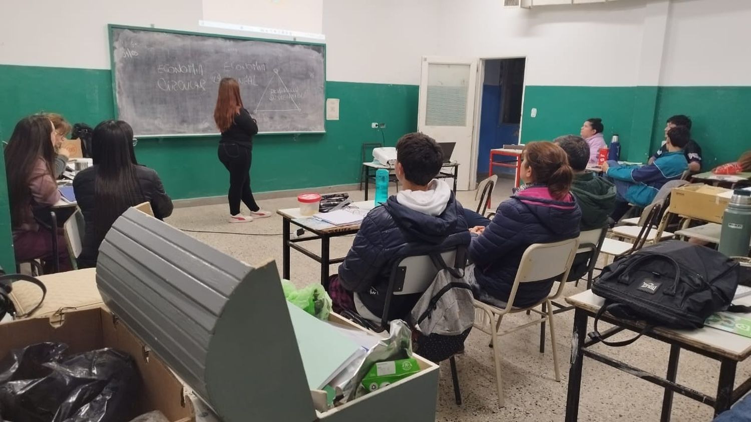 Charla sobre medioambiente en la Técnica 2