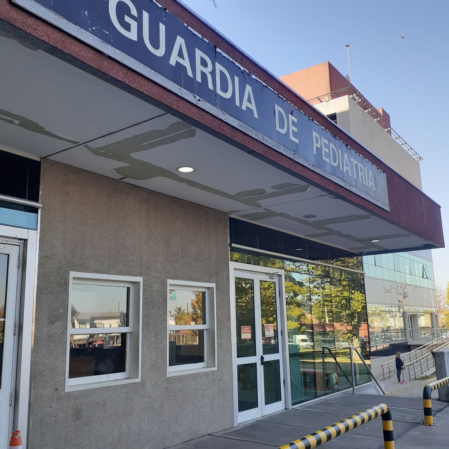 La víctima fue trasladada al hospital Posadas.