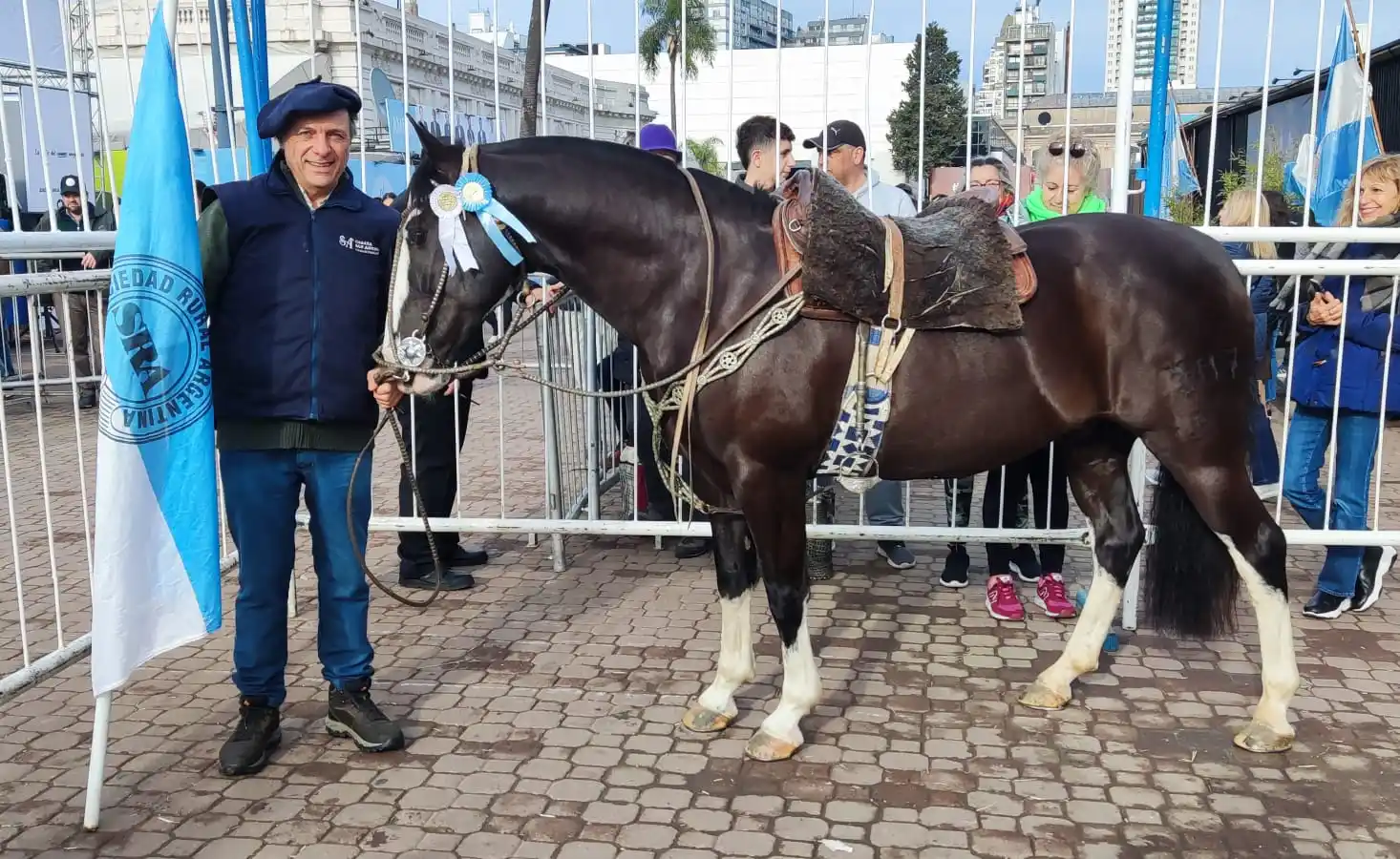 El “Gran Campeón de la Raza Criolla” en la Expo de Palermo quedó en Chascomús
