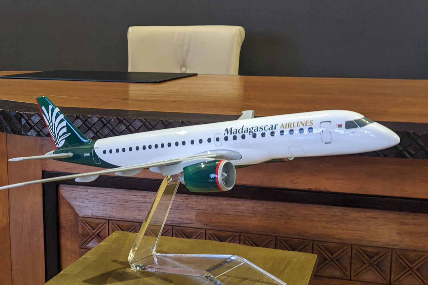 Madagascar Airlines ordenó tres Embraer 190-E2