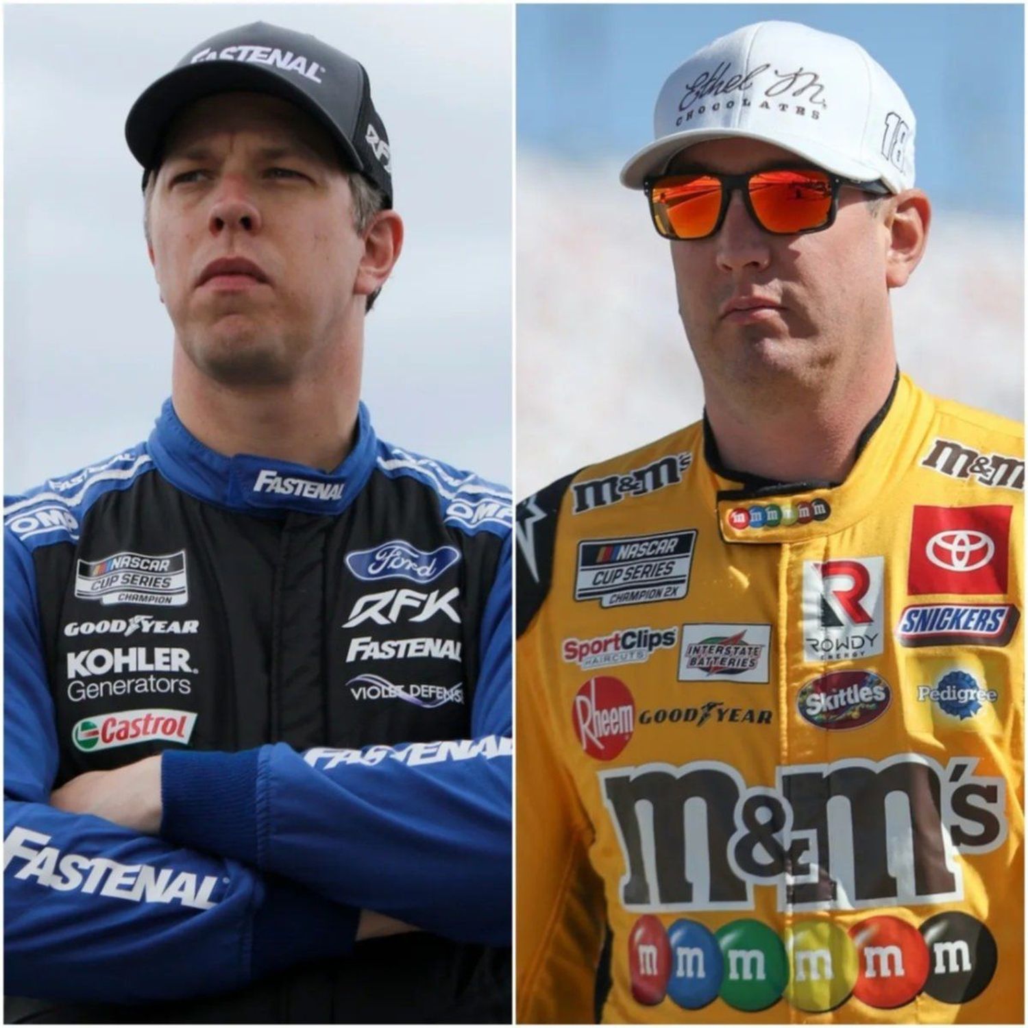 Kyle Busch y Keselowski narran uno de los finales más épicos de NASCAR