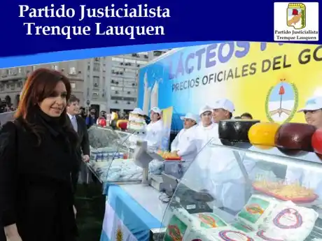 Lácteos para todos en Trenque Lauquen