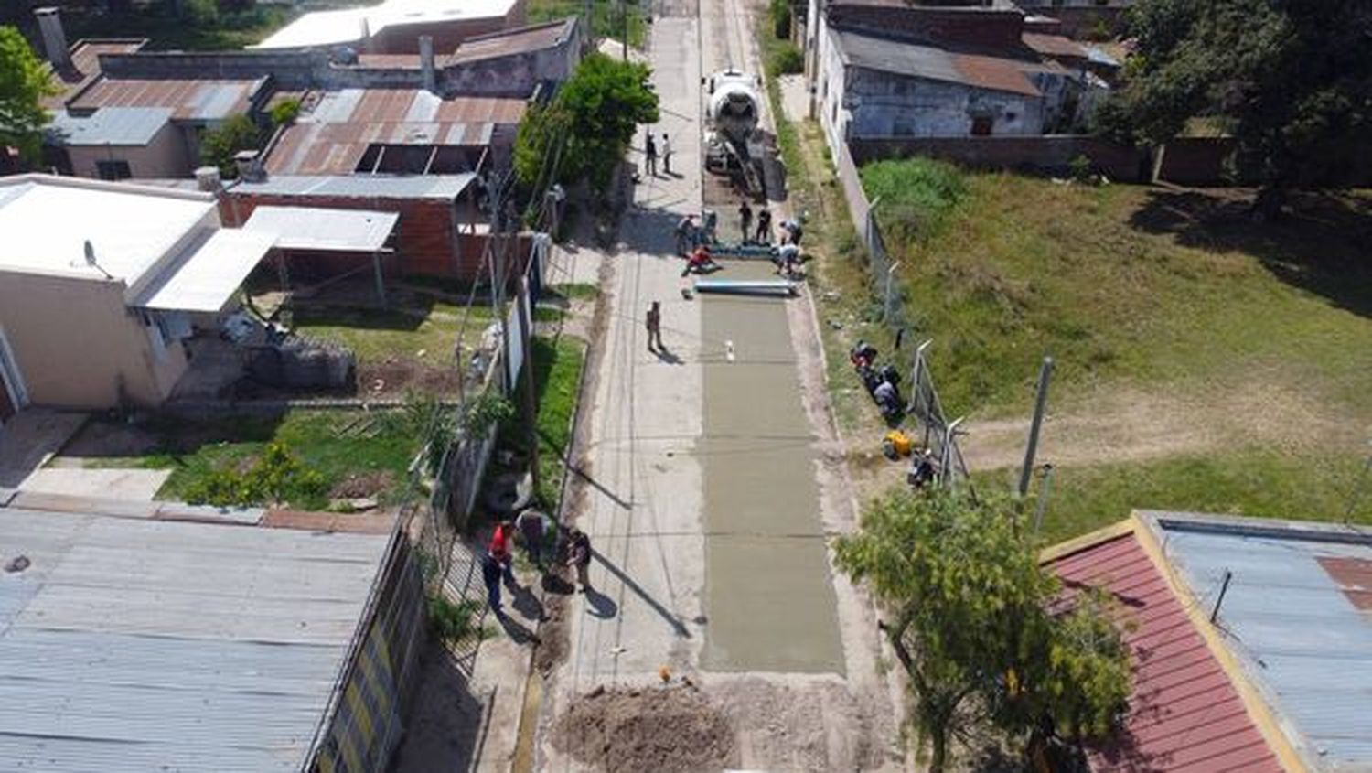 Continúan las obras de pavimentación