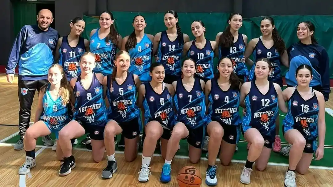 La selección femenina U15 de Básquet cayó ante Bahía Blanca