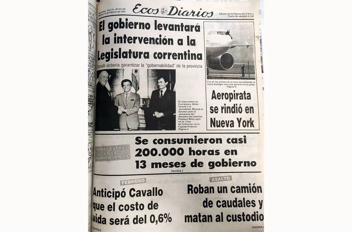 Viernes 12 de febrero de 1993