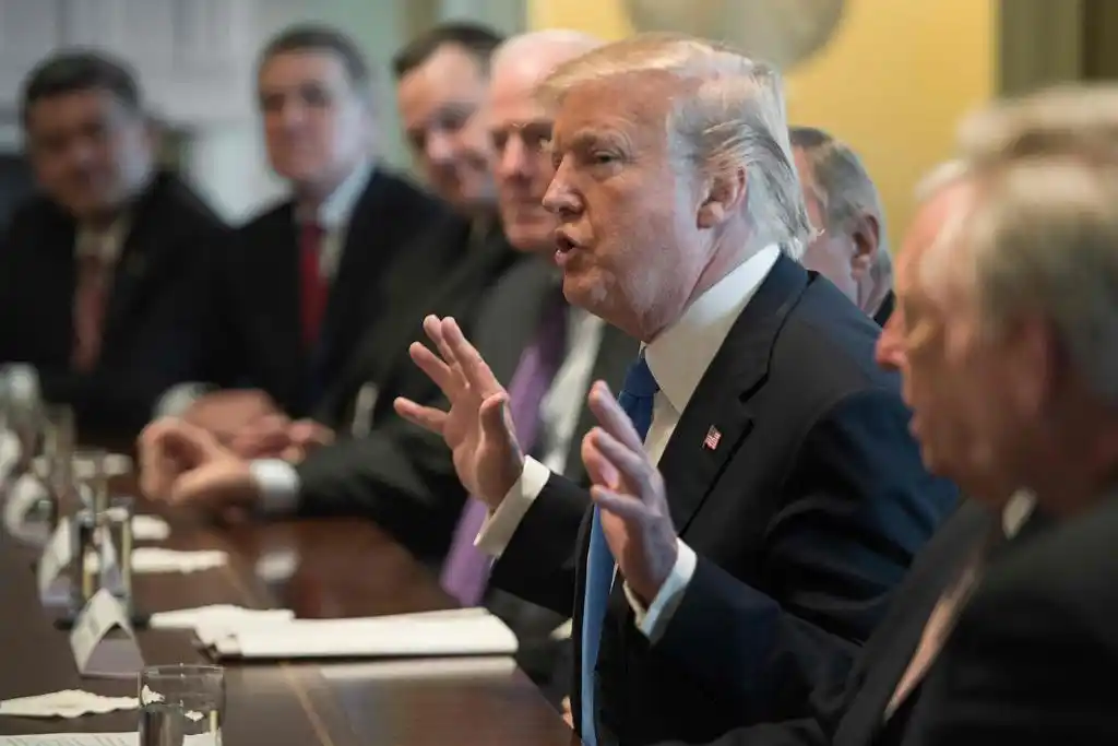 El presidente Donald Trump pidió un acuerdo sobre la inmigración