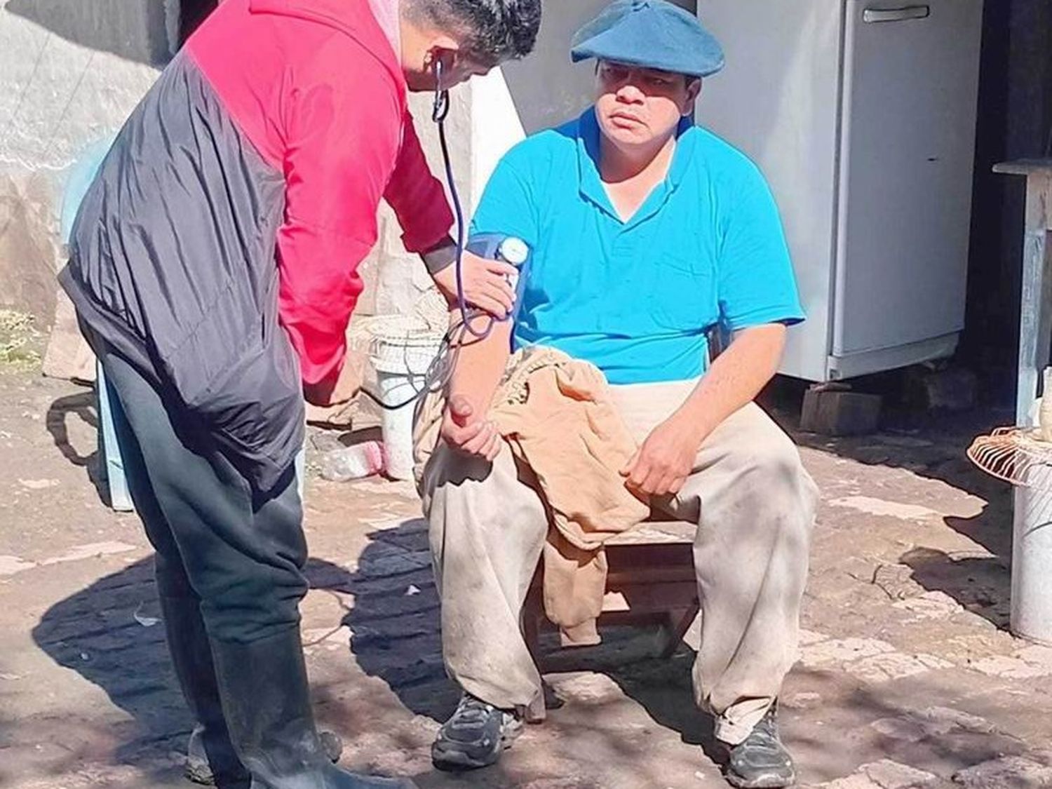 Samaniego repudió el oportunismo político de la
oposición luego del temporal que afectó a Palo Santo
