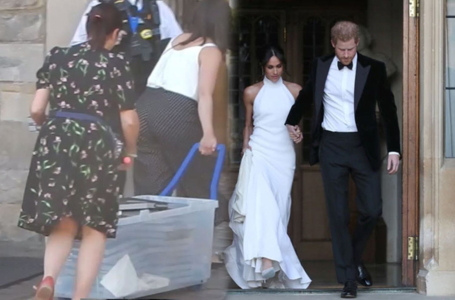 ¿Se quedaron sin comida?: pidieron pizzas en la boda real