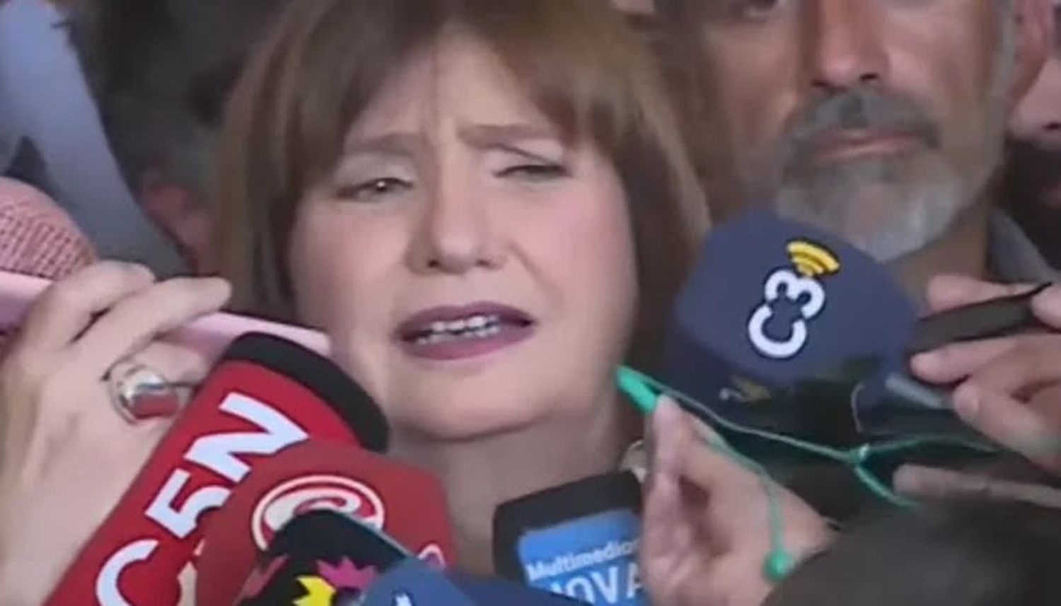 Votó Patricia Bullrich: "No tengo decidido si voy al búnker de Milei"