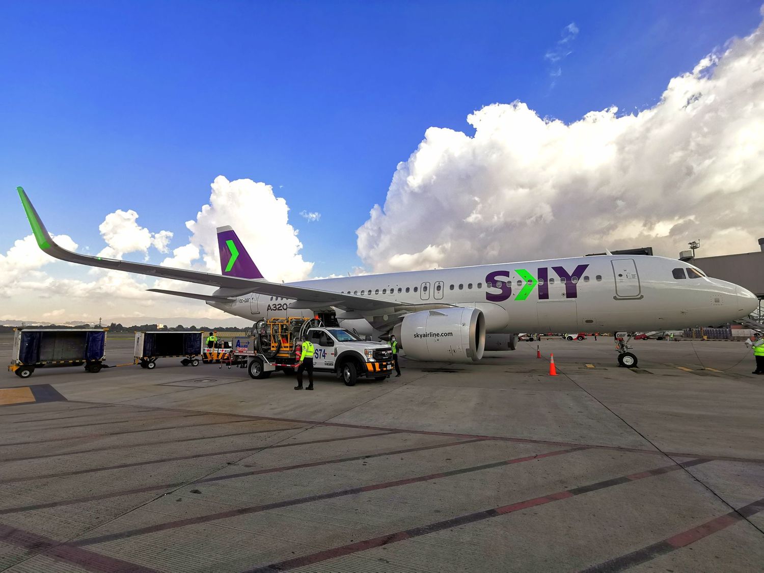 2022: SKY Airline Peru to reach Colombia and the United States and increase its fleet
