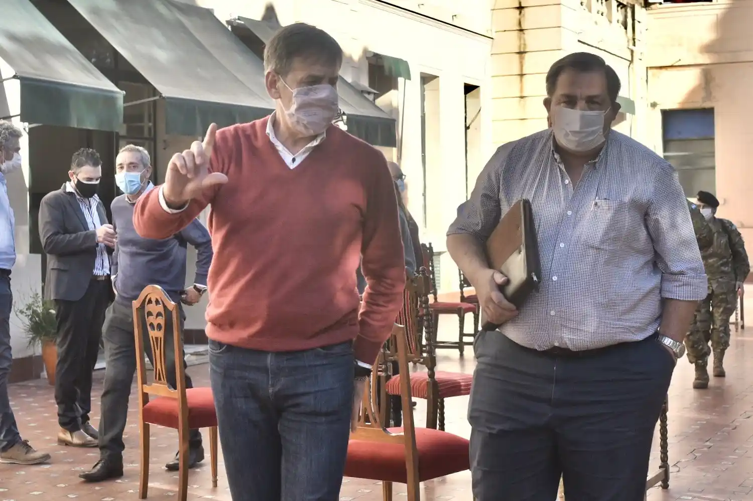 COVID-19: la Municipalidad coordina el trabajo con Nación y provincia