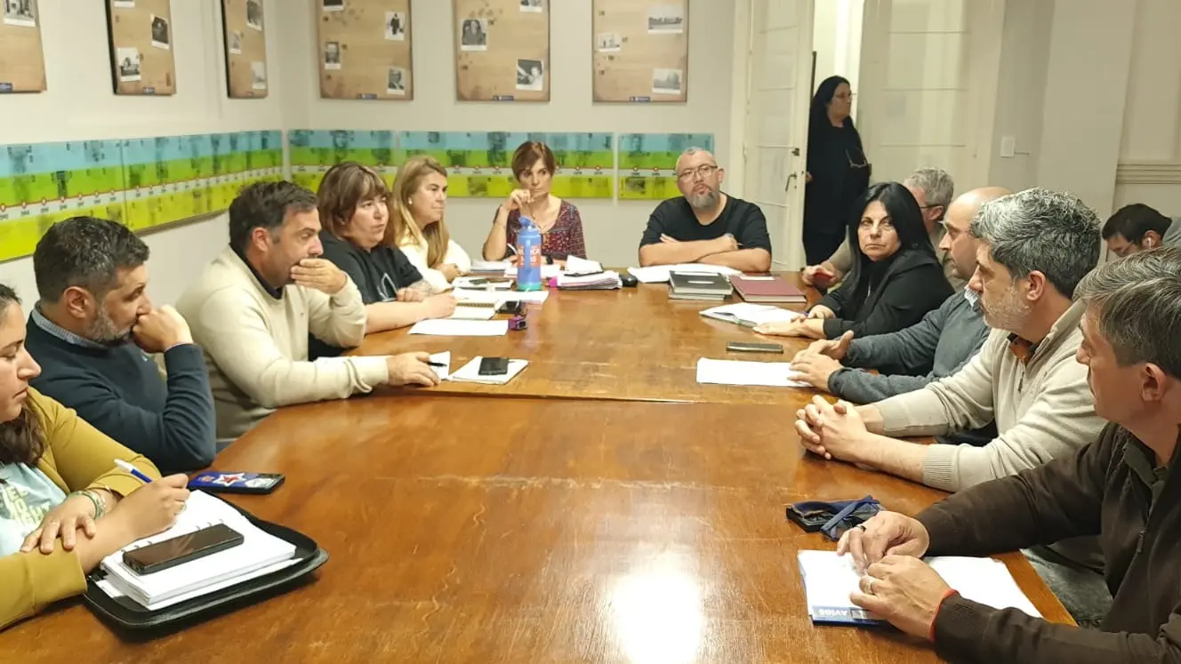 Movida. La mañana de este martes en el Concejo Deliberante.