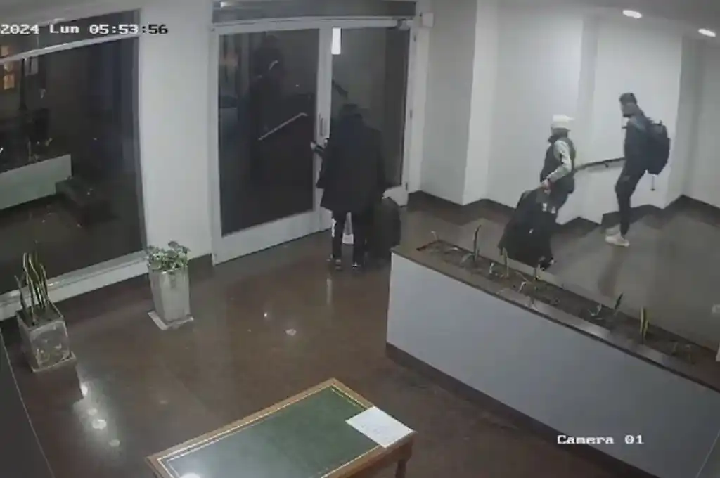 Le desvalijaron el departamento