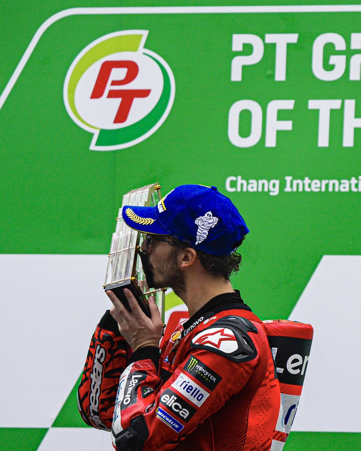 Bagnaia, ganador en Tailandia.