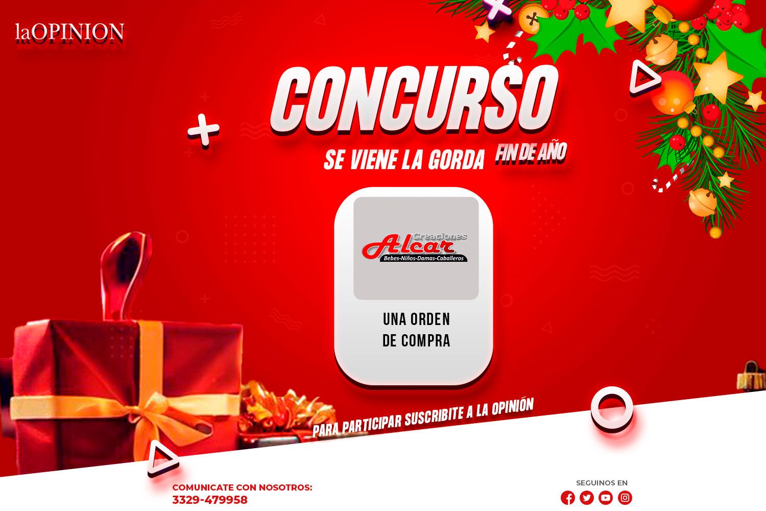 Hay 50 mil pesos para comprar "de todo" en Creaciones Alcar. La Gorda está presente para socios y suscriptoresñ