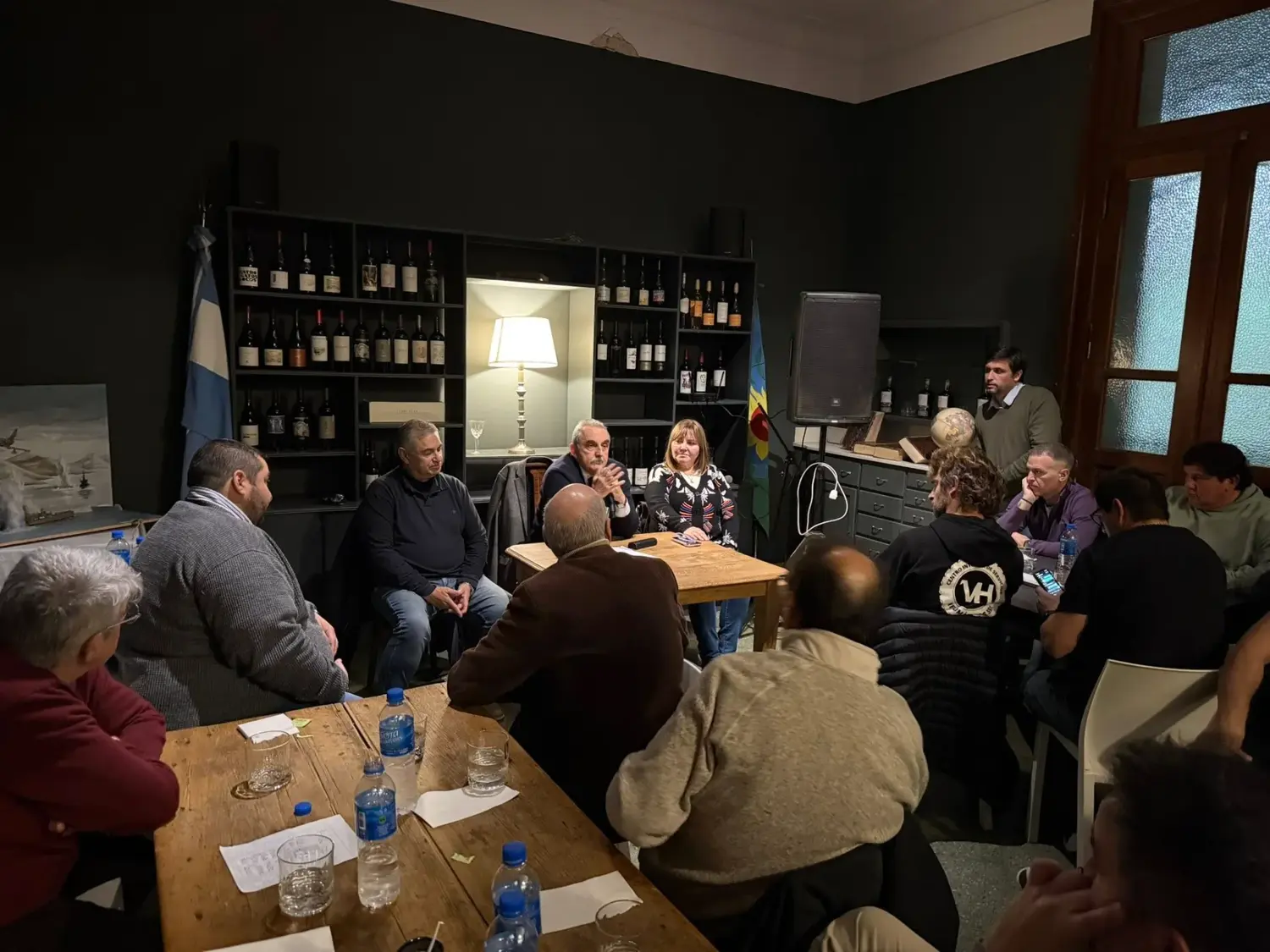 Guillermo Moreno visitó la ciudad de Coronel Pringles. Foto: Diario El Orden