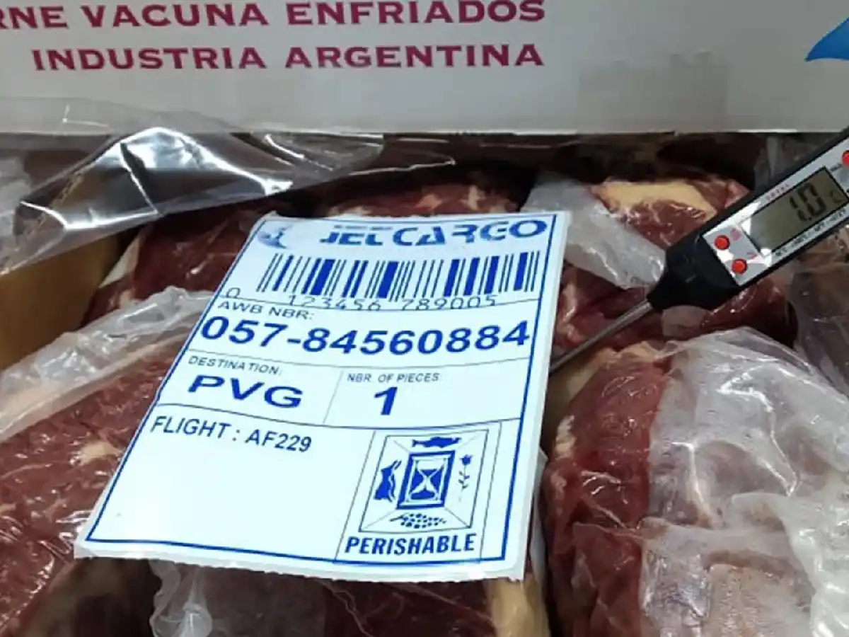 Detectaron coronavirus en un envase de carne argentina exportada a China