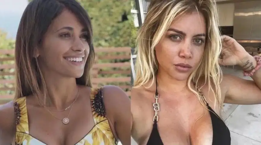 Wanda Nara posteó una foto con Antonela Roccuzzo desde el Mundial Qatar 2022, pero luego la borró
