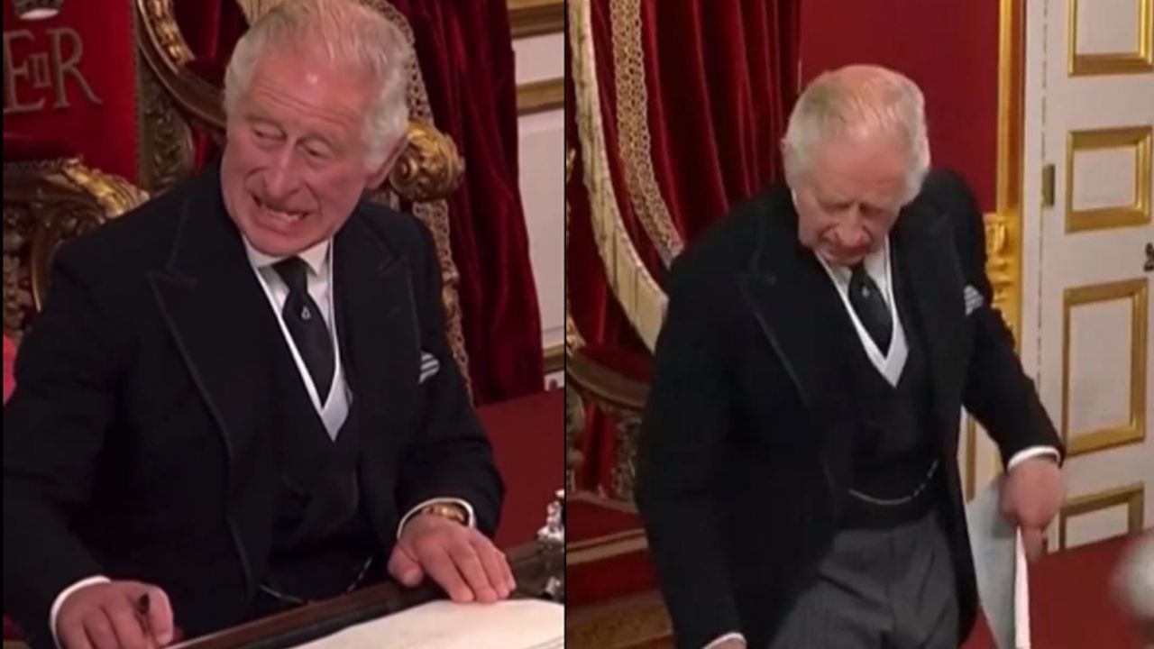 Carlos III es criticado por sus gestos a quienes le atienden (+ video)