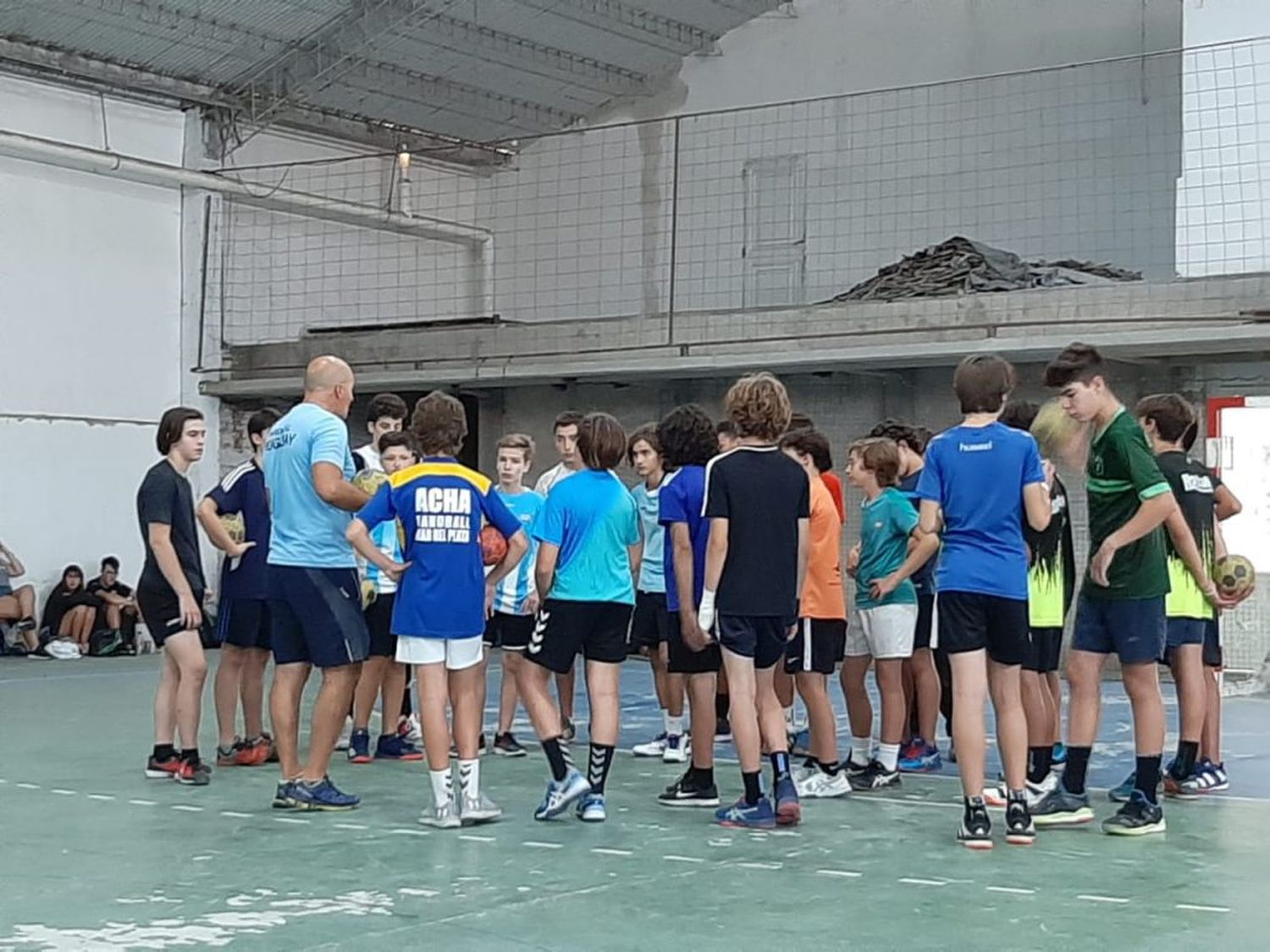 Con tandilenses, los menores de Atlántica se entrenan rumbo al torneo Argentino A