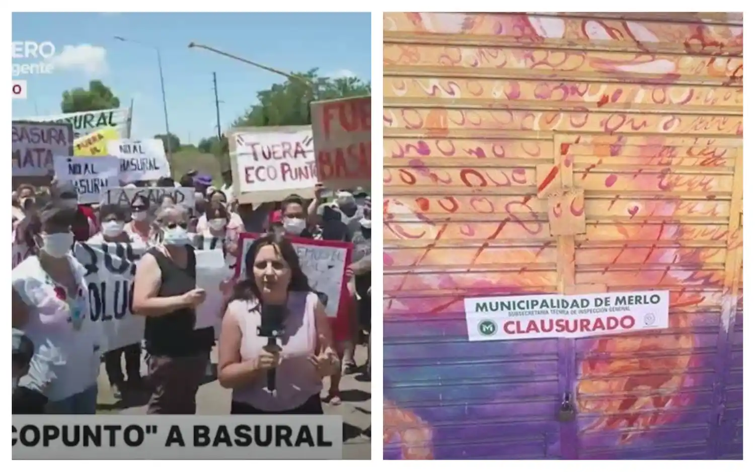 Merlo: Una vecina se quejó de Menéndez en televisión y el municipio le clausuró su negocio