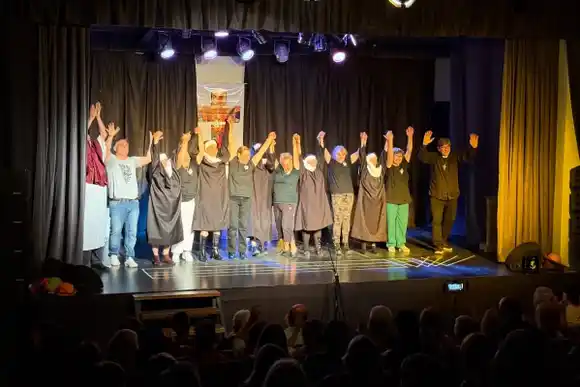 Mar Chiquita vivió un fin de semana con teatros a sala llena