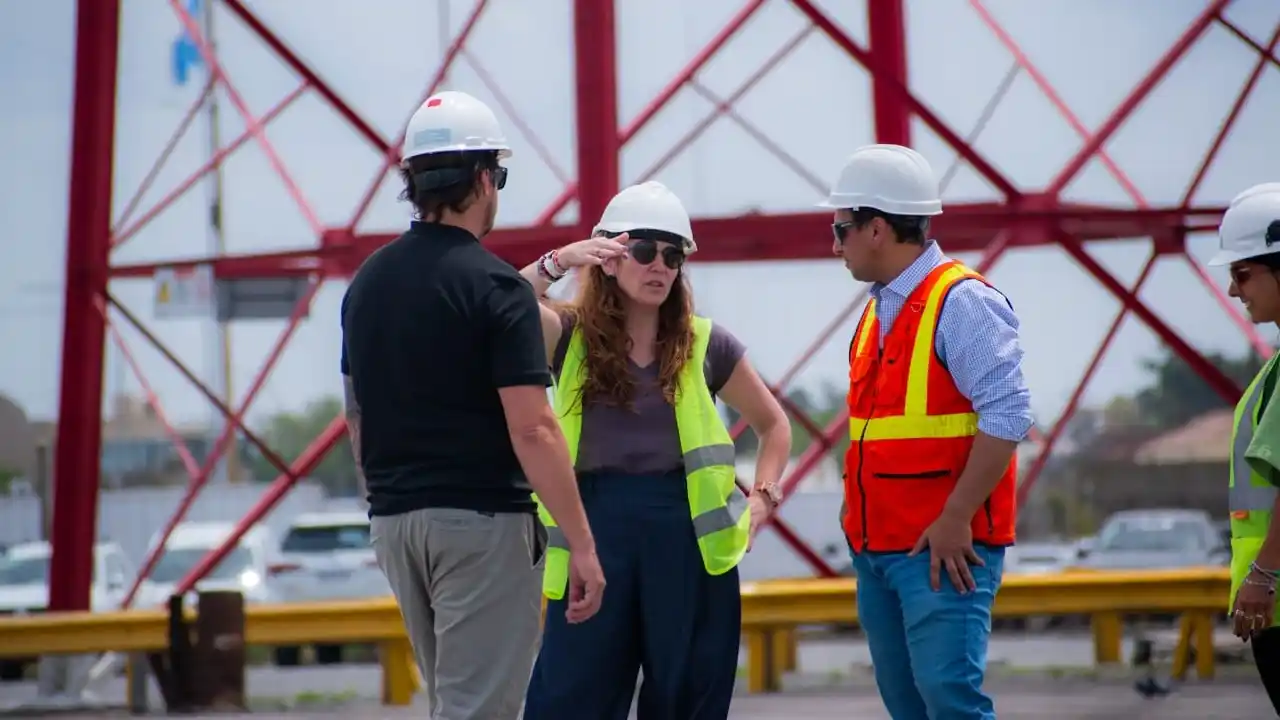Jimena López en Puerto Quequen