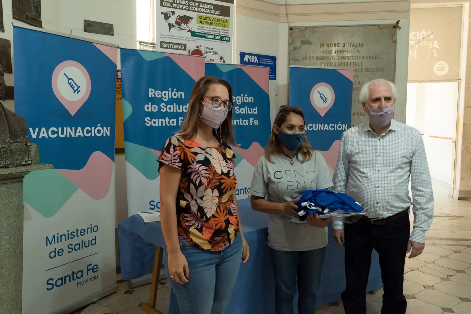 Llevarán adelante registros de vacunación en barrios populares de la ciudad de Santa Fe